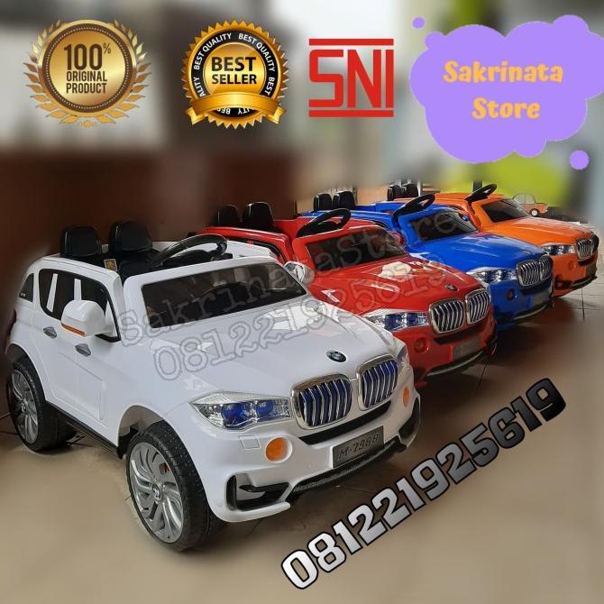 Mainan Anak Mobil Aki Pmb M-7988 BMW X5