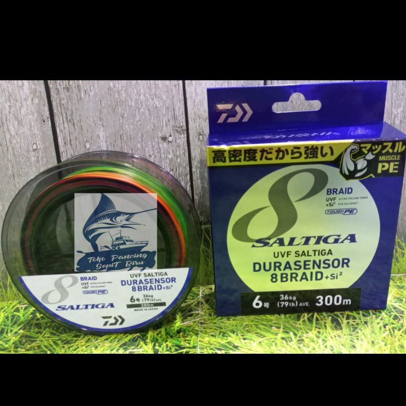 PE UFV DAIWA SALTIGA DURASENSOR X8 +Si2 300m pe6 Multicolour
