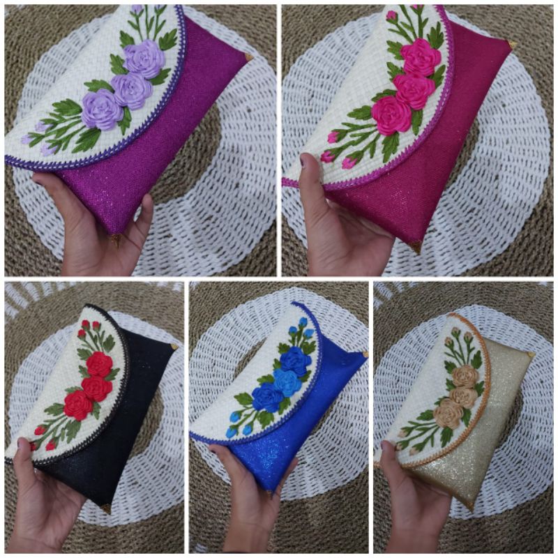 CLUTCH ANYAMAN/TAS JINJING