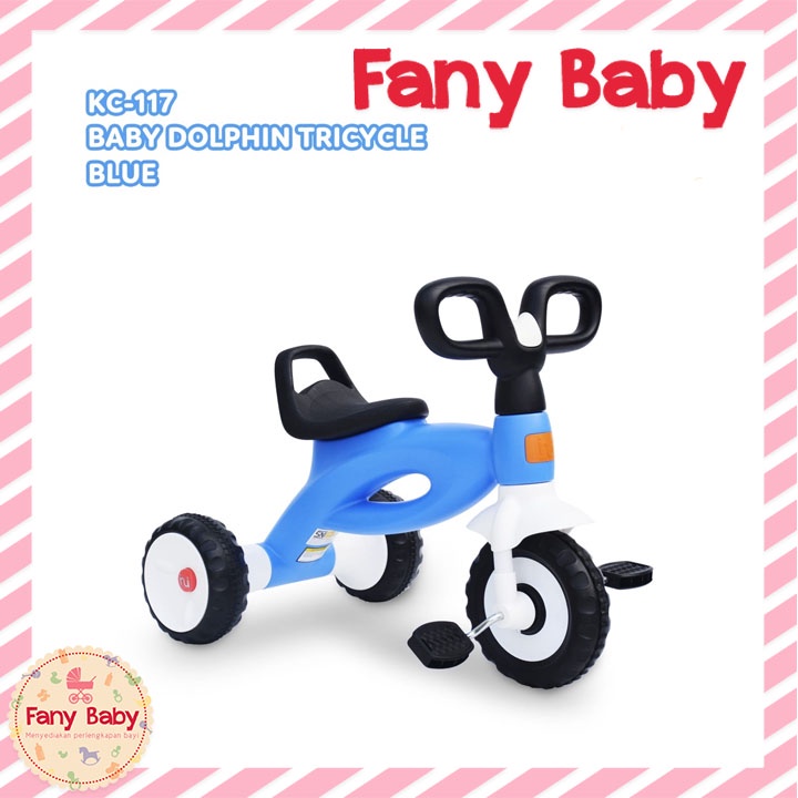 LABEILLE BABY DOLPHIN TRICYCLE KC-117