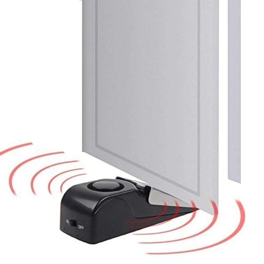 Portable Security Door Stop Alarm Pintu Rumah Anti Maling 120db Garansi 3 Hari Original