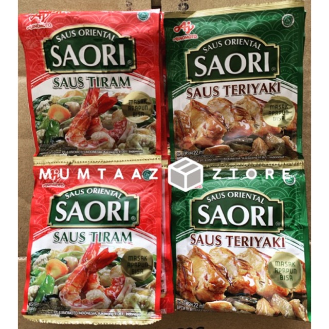 AJINOMOTO Saori Tiram Teriyaki RENCENG / RENTENG