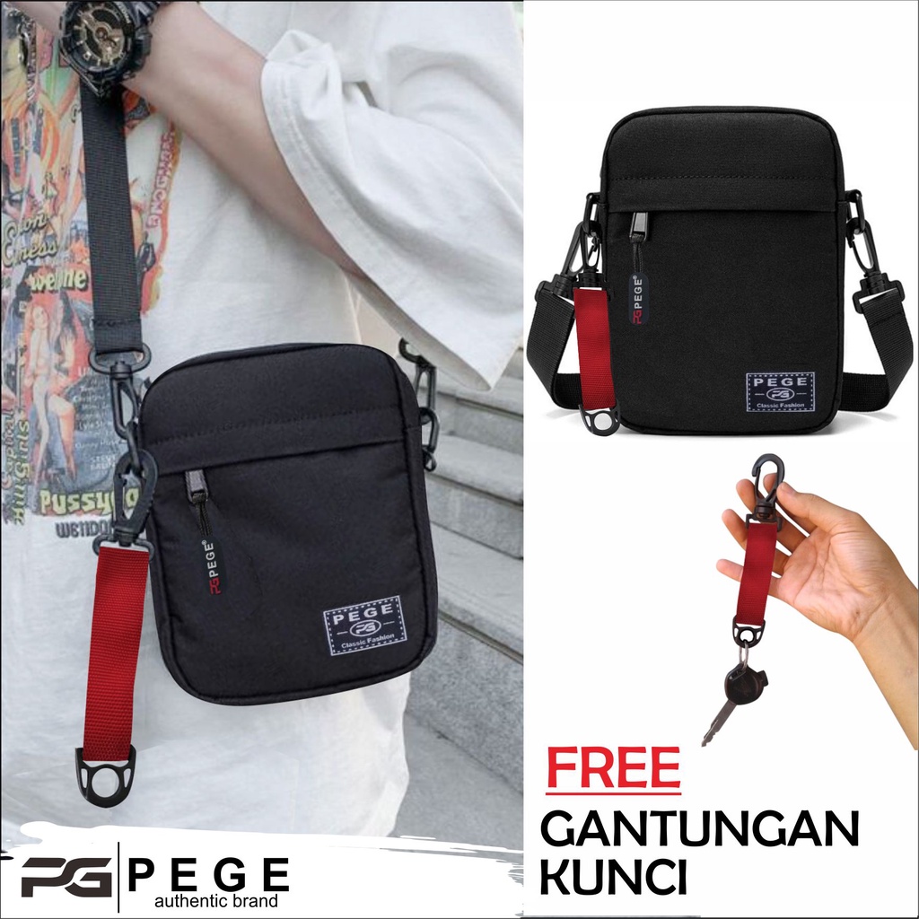 Tas Selempang Slingbag Bahu Pria PEGE Model Casual - PG 8945