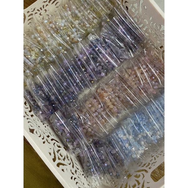 Kristal Ceko Mix warna