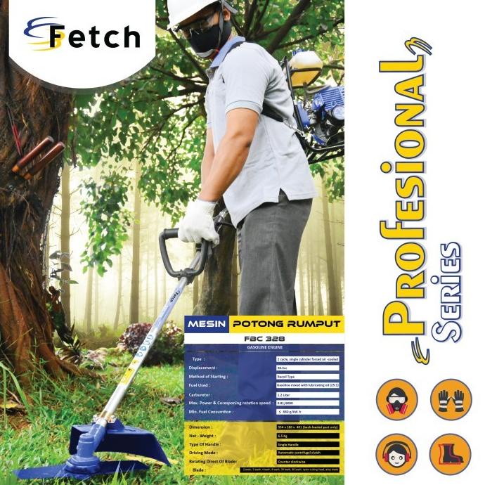 Mesin Potong Rumput 2 TAK 328 Portable / FETCH - FBC 328 barang laris