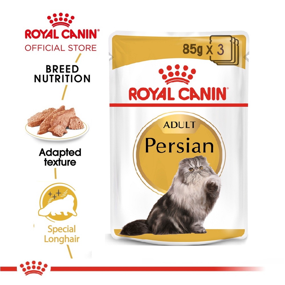 

Royal Canin Adult Persian Wet Food Pouch 85gr FRESHPACK