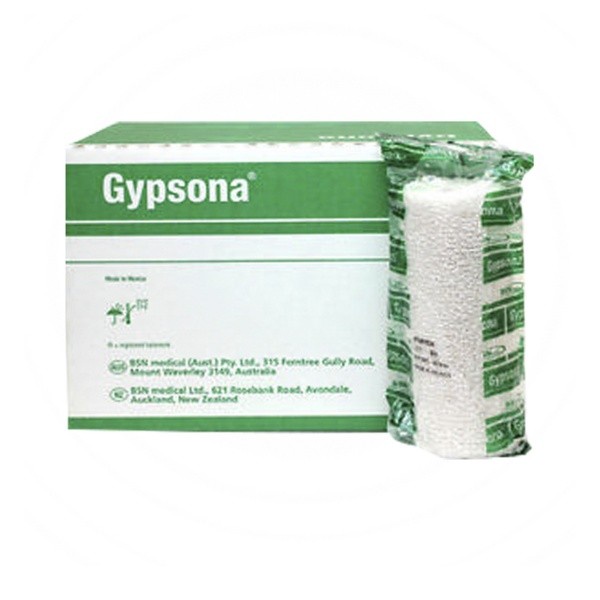 Perban Gips Gypsona untuk Fraktur (Pembalut Patah Tulang) 4inch