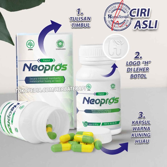 Neopros obat herbal prostat