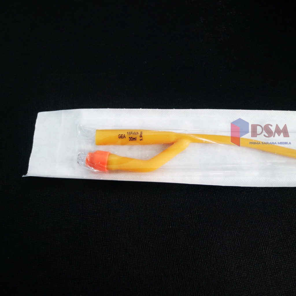 Onehealth Gea Foley Catheter Latex 2 Way / Folley Selang Kateter