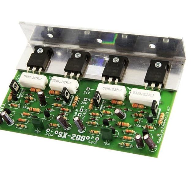 KIT POWER OCL STEREO SYSTEM 200W SX200 SX 200 SX-200 BELL BGR ASLI
