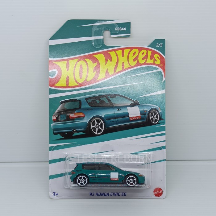Hotwheels Hot Wheels Honda Series 2022 - 92 Honda Civic EG NUSEL