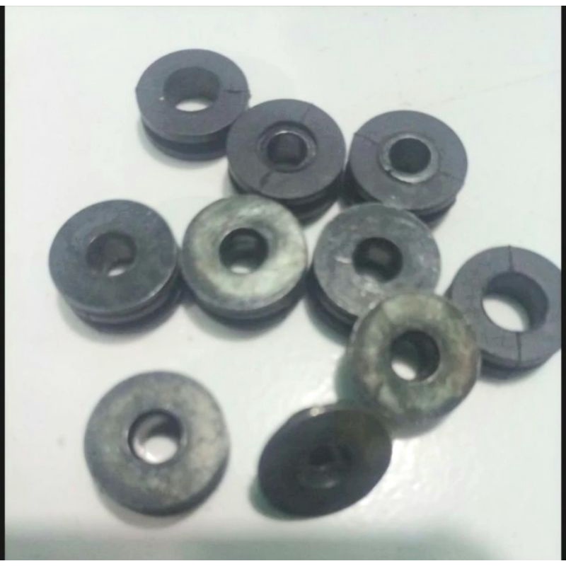 Karet Grommet-Ganjal-Cover Baut Tameng Knalpot Karet Body M6 Baut 10 Honda Universal