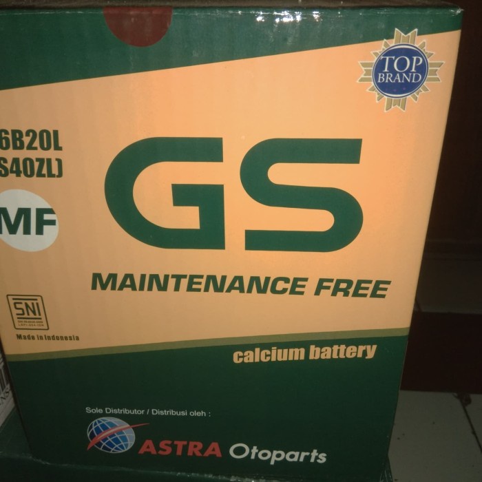 Aki MF kering GS Astra NS40ZL Jazz, Mobilio, Livina