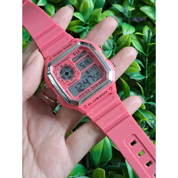 jam tangan cewek dual time