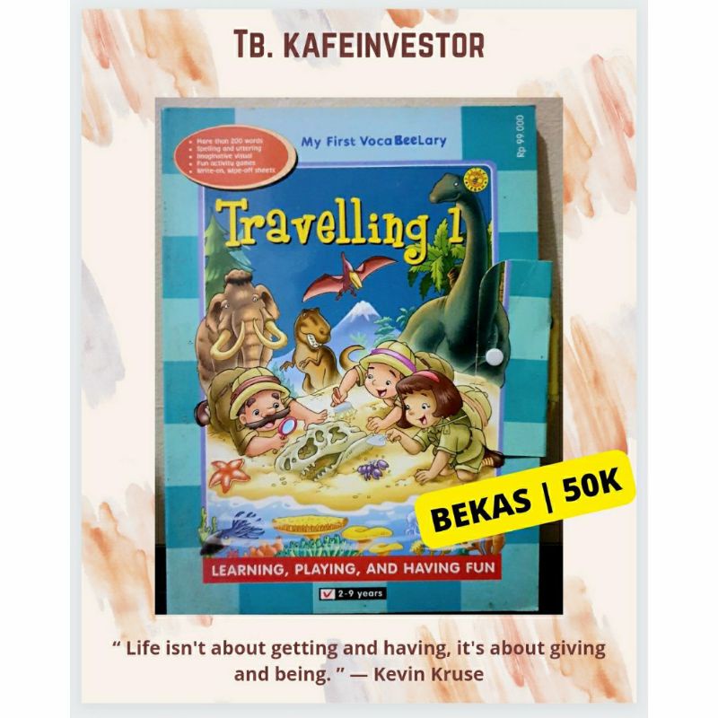 Buku anak Travelling 1 - Pustaka Lebah