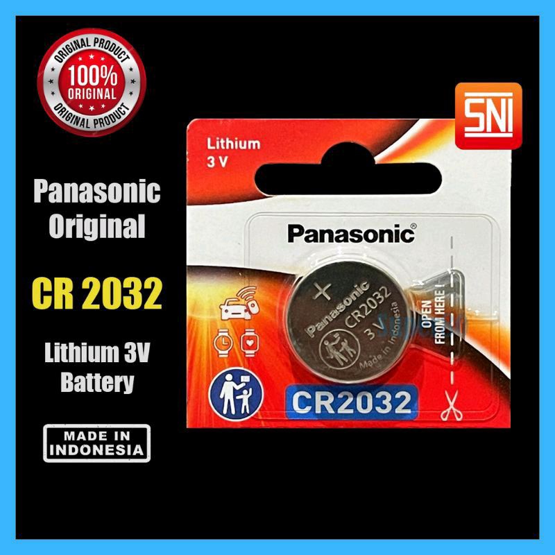 Baterai remot Honda scoopy vario pcx adv CR 2032 panasonic ori