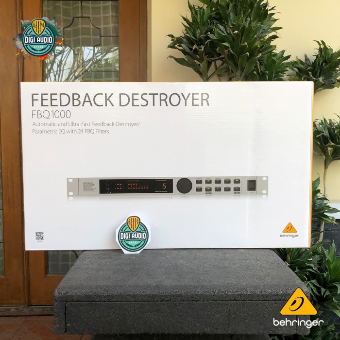 Behringer Fbq1000 Penghilang / Anti Feedback - Audio Equalizer #Original