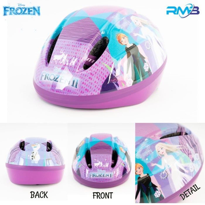 Helm sepeda anak element karakter frozen