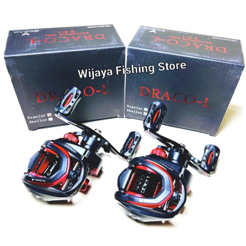 Reel Pancing BC Casting Oncak Draco L DRAG POWER 15 KG