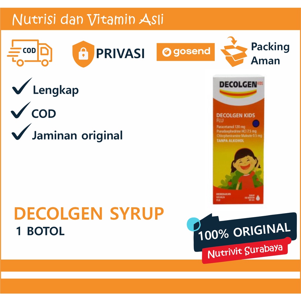 DECOLGEN KIDS SYR 60ML