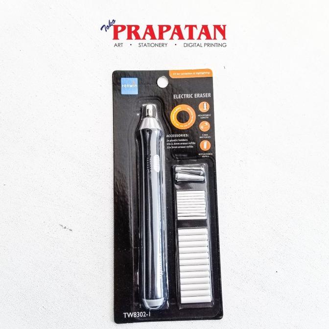

TERLARIS Tenwin Electric Eraser TW8302-1 /ALAT TULIS AESTHETIC/ALAT TULIS SEKOLAH/ALAT TULIS SET/ALAT TULIS LENGKAP/ALAT TULIS ANAK/ALAT TULIS LUCU