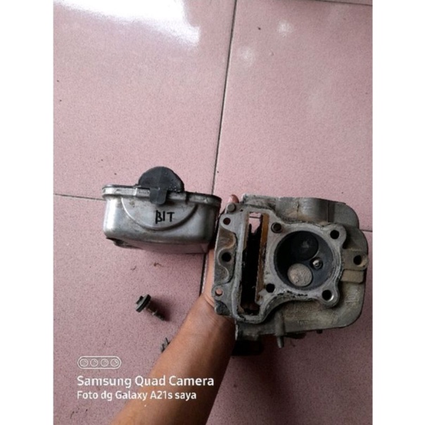 BURING KOP CYLINDER HEAD,BLOCK KOP PALA BUSI HONDA BEAT KARBU SCOOPY  KARBU PNP