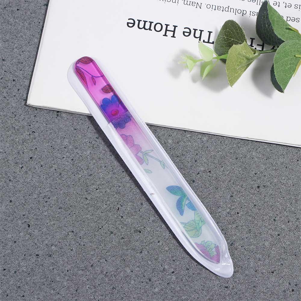 Agustina Kikir Kuku Profesional Untuk Wanita Perempuan Manicure Alat Gerinda Nail Art Kaca Kristal