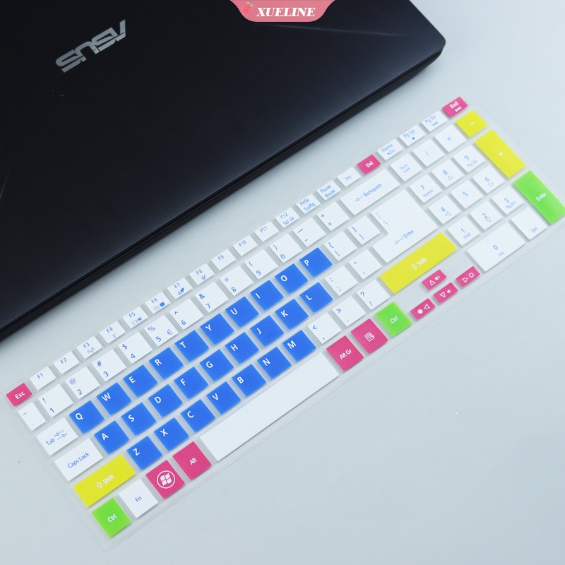 Stiker film keyboard laptop 15.6inci Bahan Silikon Untuk Acer Aspire V3-771G E5-572G Es1-531 Ex2519 Ek-571G 5830T 5830Tg Z.6