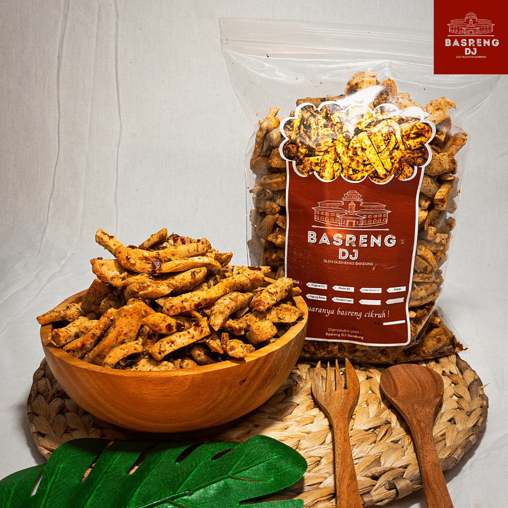

500gr Basreng DJ Pedas Daun Jeruk
