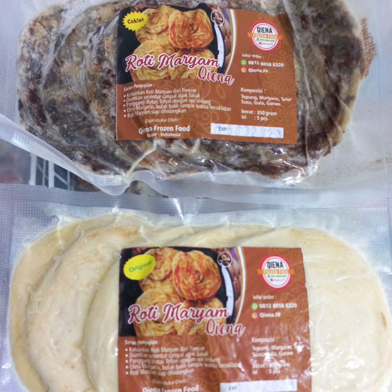 

ROTI MARYAM / ROTI CANNAI 350 GR ISI 5 PCS