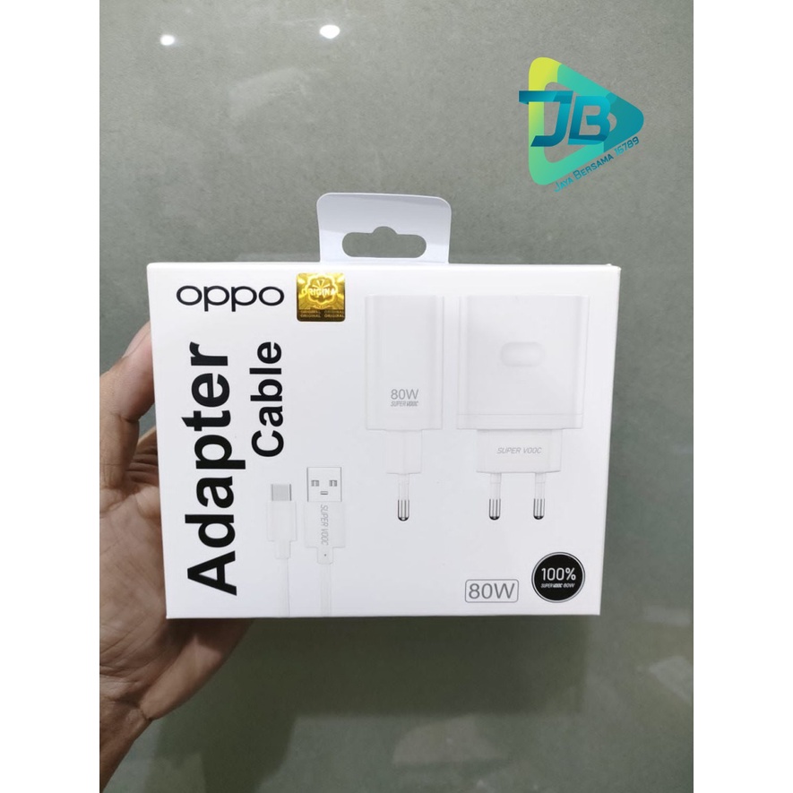 Charger Cashan Casan tc Oppo 80W tipe C SUPER VOOC Fast Charging a17 a77s a77 A5 2020 A9 2020 A52 A53 A54 a74 Reno 2f reno3 reno4 Reno4f Reno4pro reno 5 reno 6 reno 7 Reno7z reno 8 Reno 8 pro  JB6066