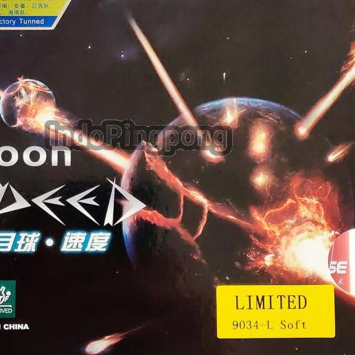 Yinhe Moon Speed L (Limited) ~ Rubber Karet - Hitam