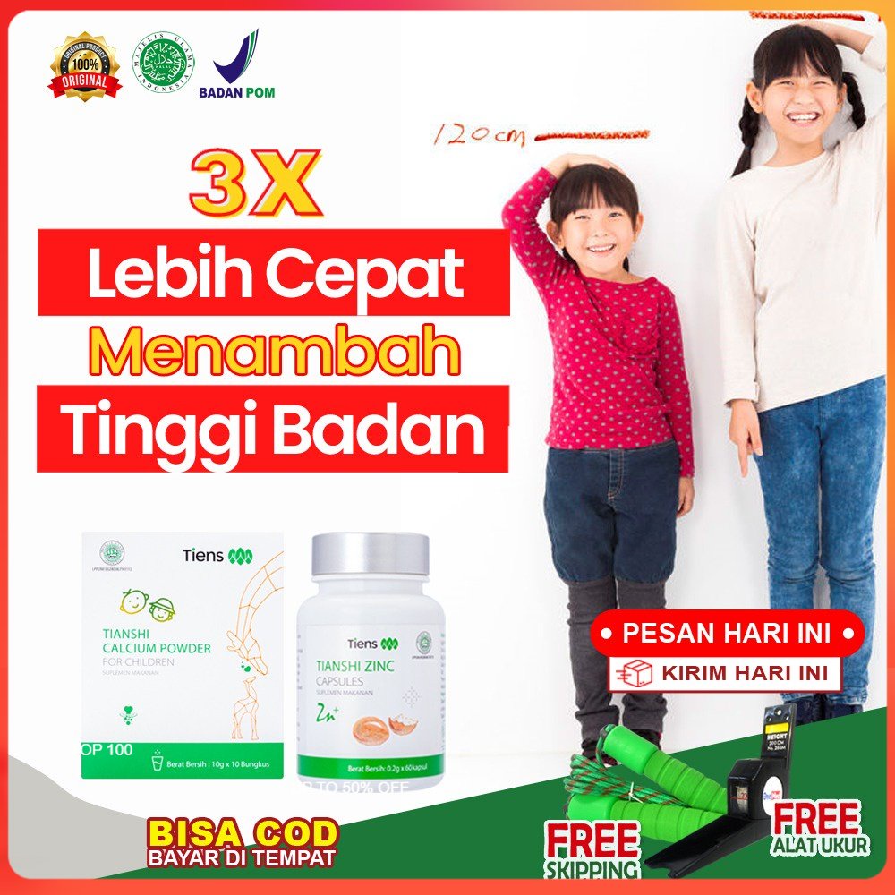 SUSU TIENS PENINGGI BADAN ANAK UMUR USIA 1 2 3 4 5 6 7 8 9 10 11 12 TAHUN ORIGINAL TIANSHI SUPER NUT