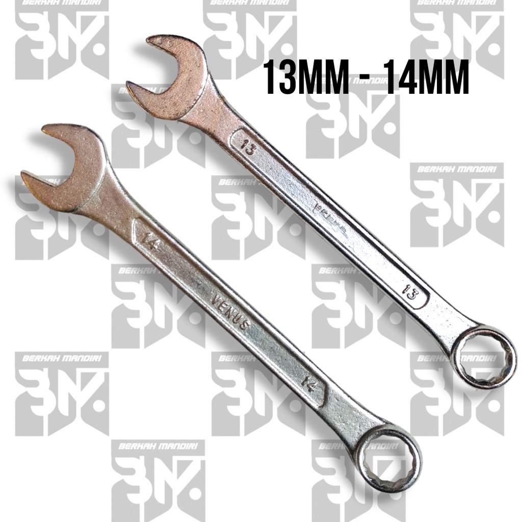 Kunci Ring Pas Venus Kombinasi Satuan 11 12 13 14 15 17mm pas Combination Wrench Key TERMURAH