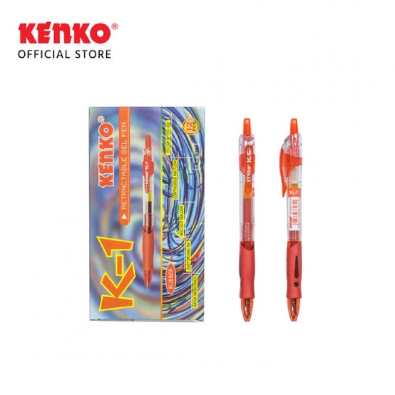 

KENKO GEL PEN K-1 Retractable GEL PEN K-1/PEN/PENA/PEN CETEK/PULPEN