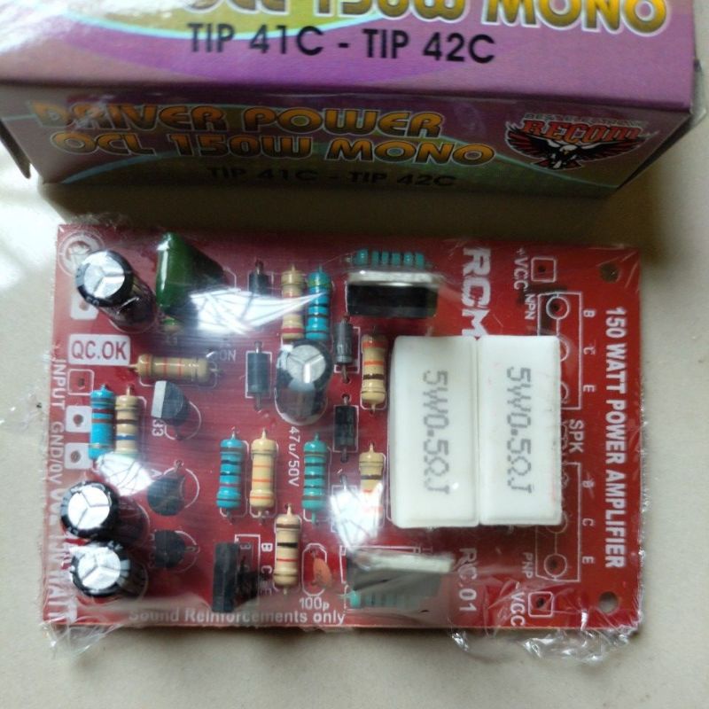 kit Driver 150 Watt mono recom baru