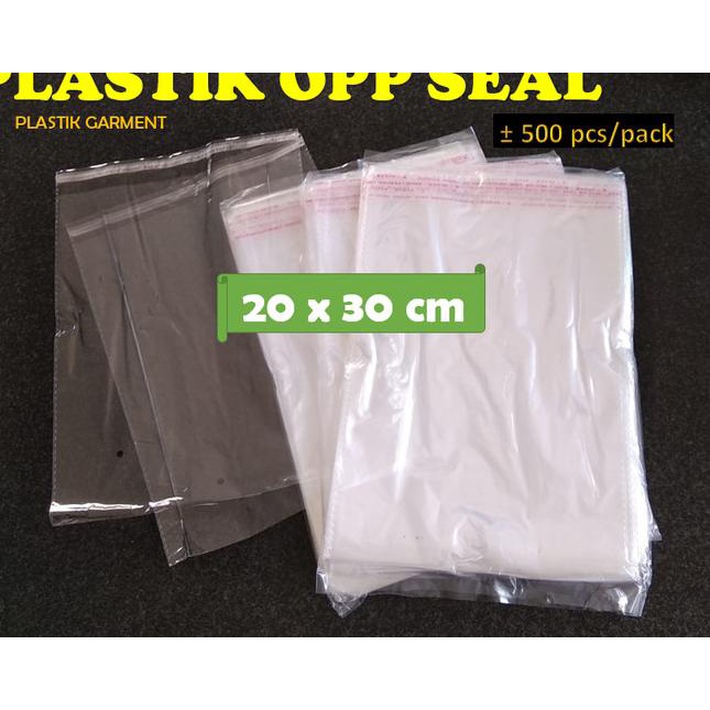 

Plastik OPP Seal 20x30 - 1 RIM
