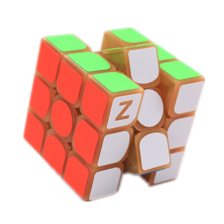 Zcube Mainan Kubus Rubik 3x3 X 3 Glow in the Dark Untuk Edukasi Anak&amp;amp;Kubus Klasik Untuk Edukasi