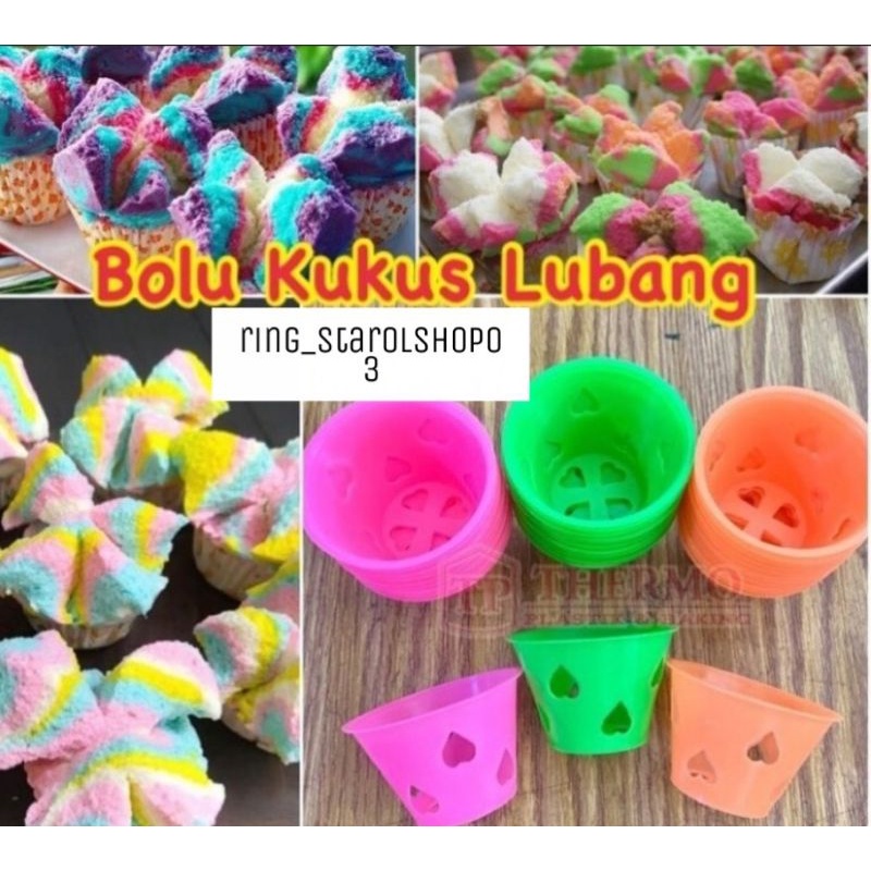 Cetakan bolu Kukus Plastik/Cetakan Bolu Kukus Mekar/Cetakan Bolu Kukus Mold/Cetakan Bolu Kukus Ketaw