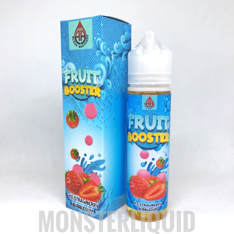 FRUIT BOOSTER ICE STRAWBERRY BUBBLEGUM 3MG 60ML