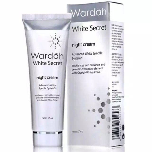 WARDAH WHITE SECRET NIGHT CREAM 17ml