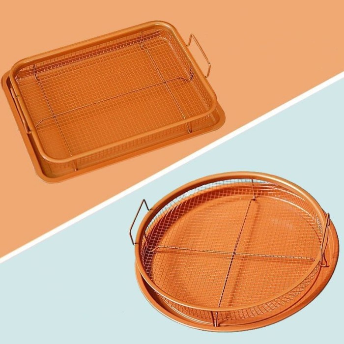 Cooper Crisper Tray Oven Tray Peniris Minyak Cooling Rack