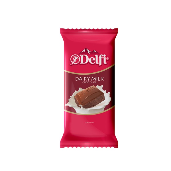 

DELFI COKELAT DAIRY MILK 125 GR