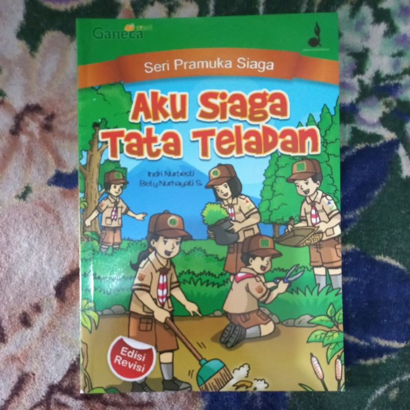 ORIGINAL BUKU SERI PRAMUKA SIAGA AKU SIAGA TATA TELADAN