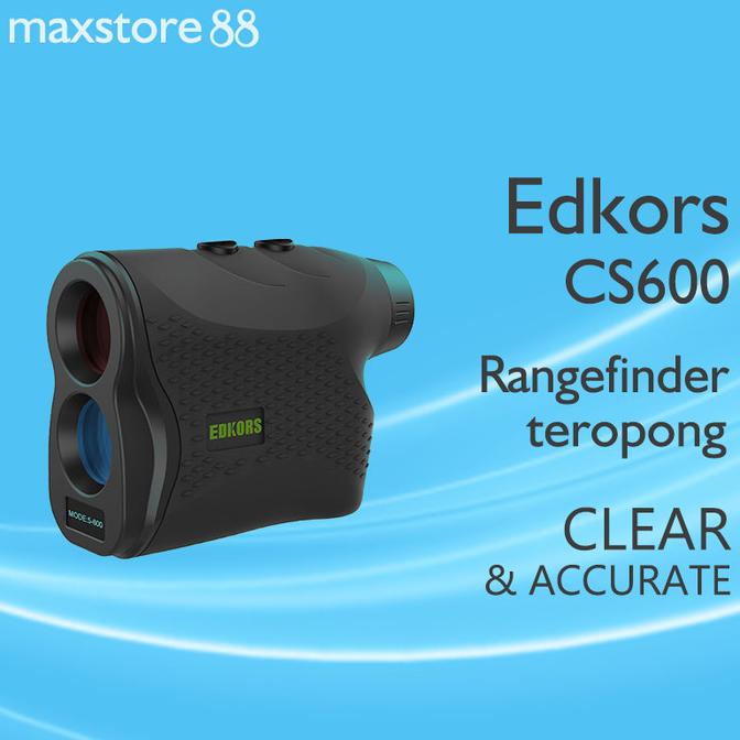 EDKORS Rangefinder alat ukur jarak laser 600m m 600 meter golf berburu barang promo