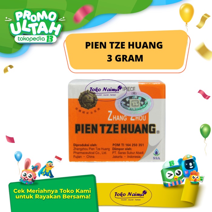 Pien Tze Huang Obat cina pasca operasi