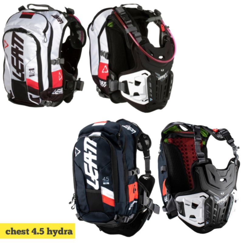 CHEST PROTECTOR HYDRA LEATT 4.5 .BODY PROTECTOR LEATT.HYDRO BAG LEATT.MTB MOTOCROSS TRAIP DOWNHILL