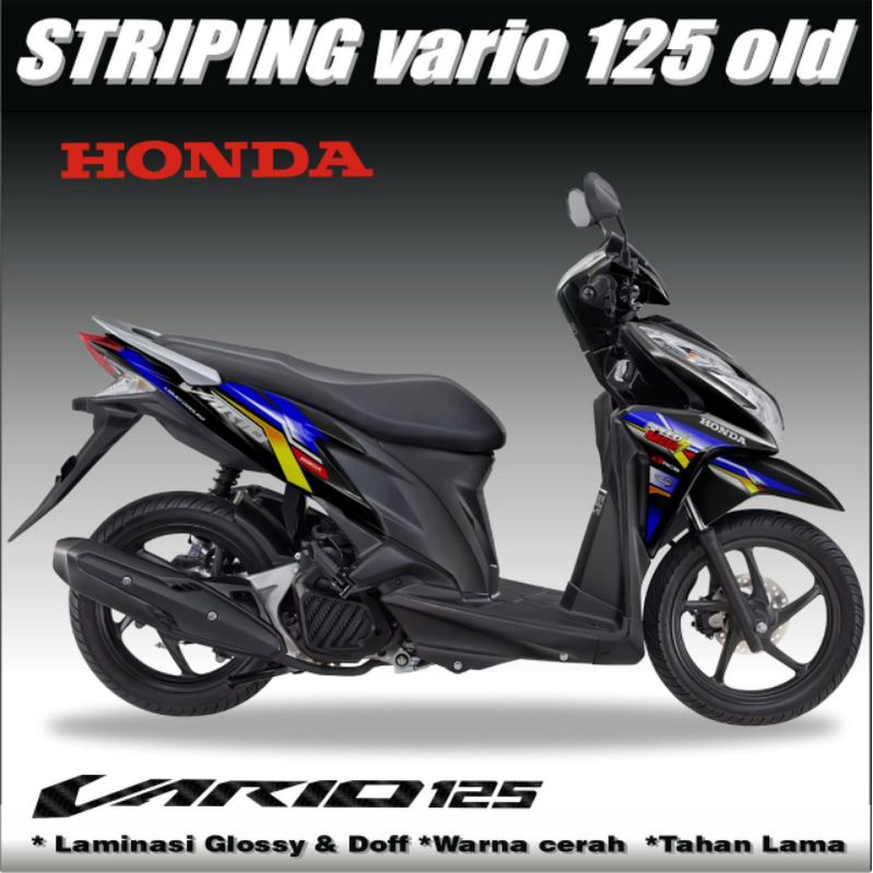 Striping Vario 125 Old Stiker List Variasi Vario 125 Old Racing