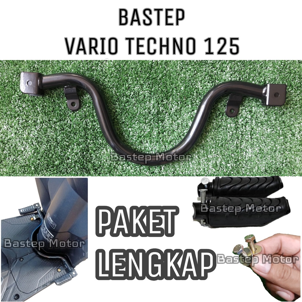 PIJAKAN KAKI BASTEP FOOTSTEP HONDA VARIO TECHNO 125 PNP FULLSET