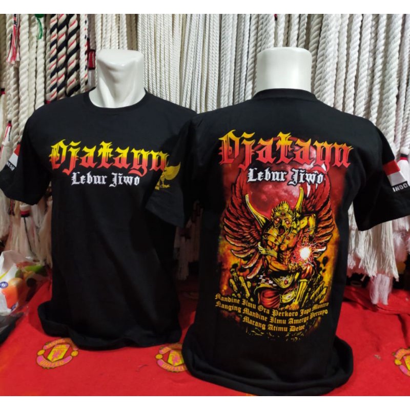 NGO 1 KAOS PENDEK DJATAYU PSHT TAPAK SIRIH FULL MOTIF LEBUR JIWO PSHT